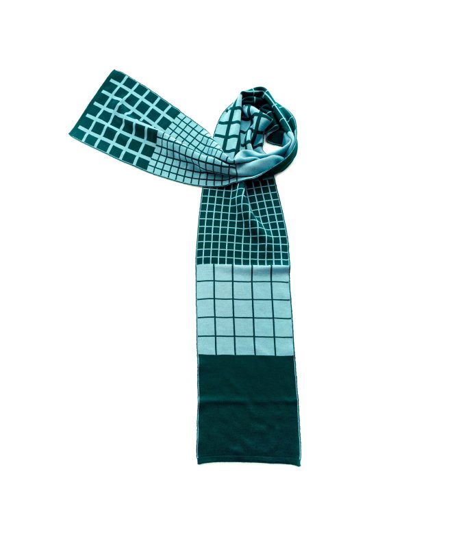 checkered scarf